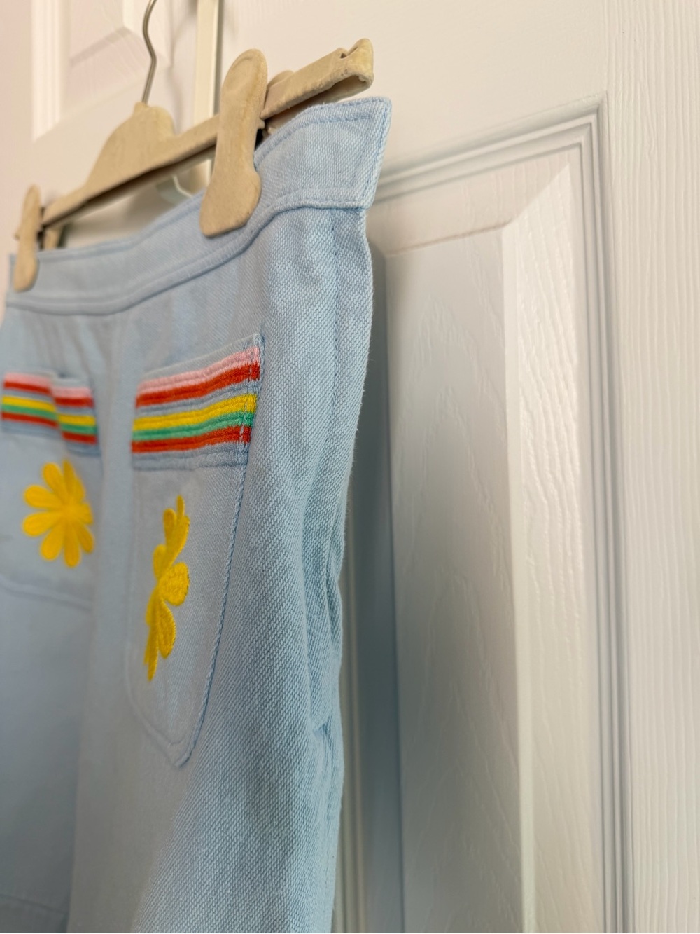 &other Stories Blue Shorts With Embroidery Síndiso Khumalo Size 4 - Picture 5 of 8